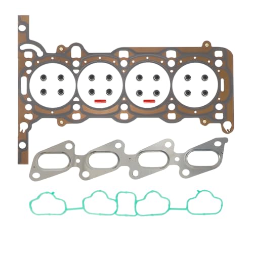2011–21 Gasket Bolt Set Timing Chain Kit Fit For Buick Chevrolet 1.4L Turbo | 1.4L Timing Chain Timing Cover Gasket Head Gasket Set Fit For Buick Encore Chevrolet Trax Sonic Cruze L4 2011–2021,ES72474 - size: GM 1.4 timing chain w/ head gasket