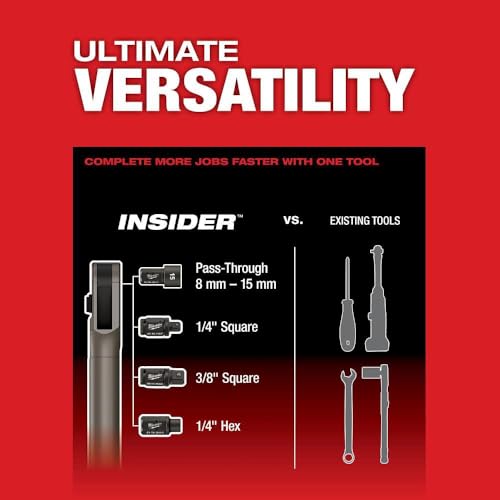 Milwaukee M12 FUEL INSIDER Extended Reach Box Ratchet (Bare Tool)