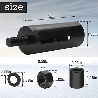 for Subaru Ball Joint Puller Suitable Ball Joint Separator for models such as Subaru Baja 2003 up, Legacy 1990 up, Impreza 1993 up, Forester 1998 up, Outback 2000 up, etc Bolt Joint Removal Tool
