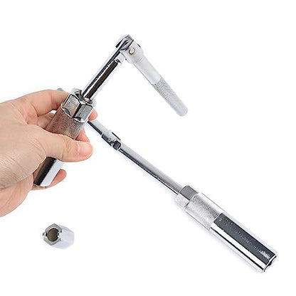 Car Front/Rear Shock Absorbers Socket Wrench Removal Tool Set for Speed Reduction Shock Absorbers Wrench Tools Socket Wrench Auto Maintenance Tool Mechanical Tool Car Repair Equipment