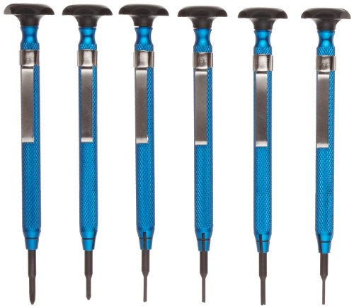 Moody Tools 58-0670 6-Piece Slot/Phil/Screw Extractor Combo Reversible Driver Set
