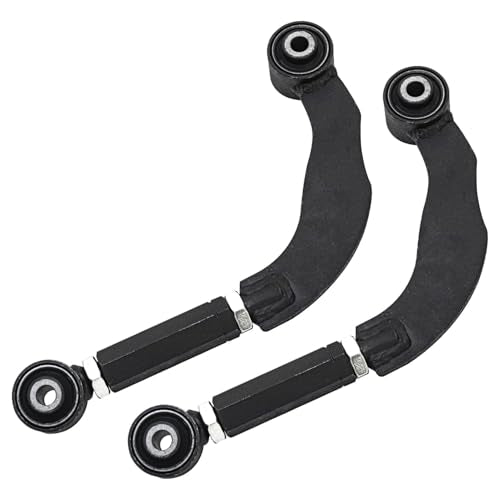 Detroit Axle - Rear 4pc Shocks Absorbers Kit for 16-21 Honda Civic, 19-22 | Insight, 2 Shocks Absorbers 2 Upper Control Arms 2019 2020 2021 Replacement - size: 4AC47105/shock kit