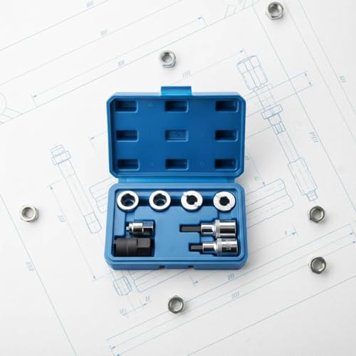 s Chassis Strut Removal Kit Various Sizes Upper Strut Mount Socket Kit Easy to Operate Car Repair Tool for Garage