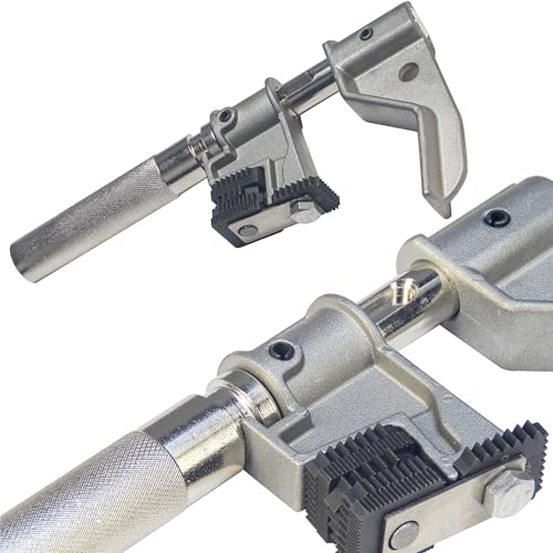 Universal Outside Thread Chaser Repair Tool for 1” to 5-1/4” O.D. (25~135mm) with Standard Thread 6 Dies Set - style: tool with 6 die