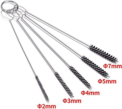 Set of 4 Carburetor Carbon Dirt Jet Remove Cleaner 26 Cleaning Wires Set + 20 Cleaning Needles + 10 Nylon Brushes Tool Kit for Motorcycle ATV Moped Welder Carb Chainsaw Spray Guns Torch Tips - style: 4 SETS