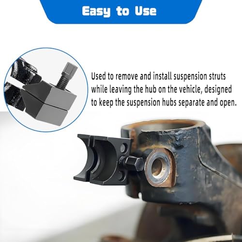 Lucstar Suspension Strut Spreader Tool, Universal Hub Steering Knuckle Split Tool Compatible with Volkswagen Audi BMW Ford Peugeot Citroën, Lower Arm Ball Joint