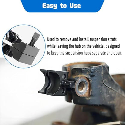 Lucstar Suspension Strut Spreader Tool, Universal Hub Steering Knuckle Split Tool Compatible with Volkswagen Audi BMW Ford Peugeot Citroën, Lower Arm Ball Joint