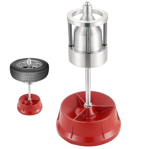 Portable Bubble Wheel Balancer | Heavy Duty Hubs Wheel Tire Balancer with Bubble Level,Tire Balancer Machine for Rim Tire Cars Light Truck Van