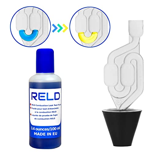 RELD Head Gasket Tester Kit Combustion Leak Detector for 50 Tests