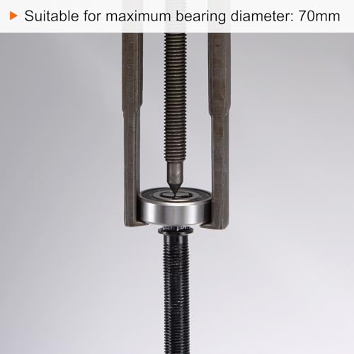 HARFINGTON 2-Jaw Gear Puller 6" High Carbon Steel Separate Lifting Device for Bearings - size: 6 Inch