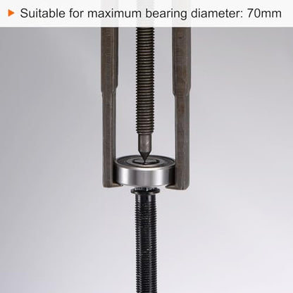 HARFINGTON 2-Jaw Gear Puller 6" High Carbon Steel Separate Lifting Device for Bearings - size: 6 Inch