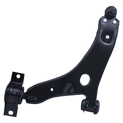 Detroit Axle - 4pc Front End Control Arms Kit for 06-11 Ford Focus, Steering Knuckles and Wheel Bearing Hubs Lower Control Arms w/Ball Joint 2006 2007 2008 2009 2010 2011 Replacement - size: 4CU47695/4PC