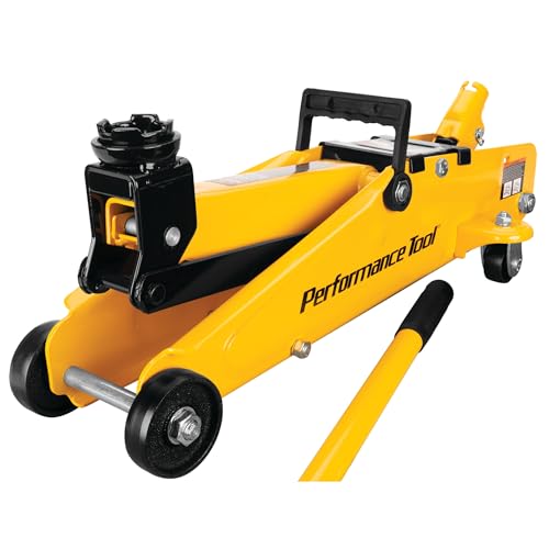Performance Tool W1640 2-1/2 Ton Garage Jack, (5,000 lbs.) 5-15.5-Inch Lift, Swivel Casters, For Cars/Trucks - style: 2-1/2 Ton (5,000 lbs)