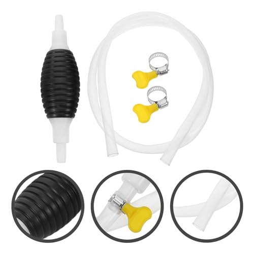 SOLUSTRE Manual Suction Transfer Hose Liquid Sucker Pump Hand Pumps Water Siphon