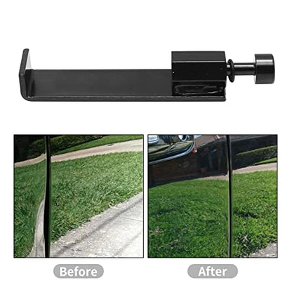 MDEOOSKY Car Dent Repair Tool Puller Hook Horn Couplers for Door and Fender Repair Car Edge with Slide Hammers Hand Tools
