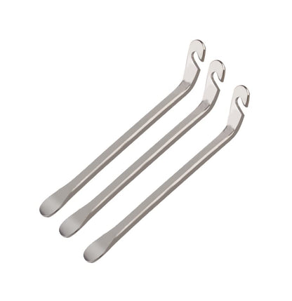 BlueSunshine Bicycle Tire Lever - Premium Hardened Stainless steel Levers to Repair Bike Tube - Must Have Tool Kit for Road Bicyclist - Set of 3