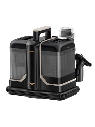 DREAME N10 Carpet Cleaner Machine, Portable Upholstery Spot Cleaner with Hot Water Cleaning, 12Kpa Powerful Suction with Versatile Tools for Pets, Carpet, Area Rugs, Coach and Car, Self-Cleaning - size: N10