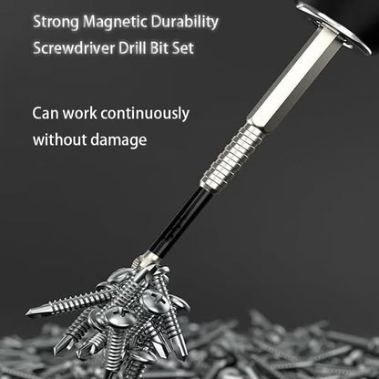 High Magnetic Screwdriver Drill Bit Set, Upgrade K5 Impact Driver Bit Set, Anti Slip Magnetic Screwdriver Bits, 25 50 65 70 90 150mm