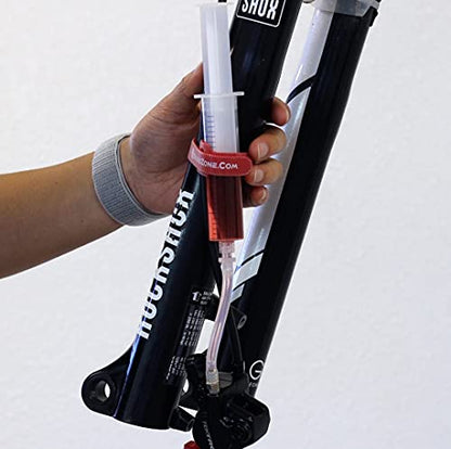 BleedZone Pro Tektro TRP Brake Bleed Kit with 120ml Mineral Oil, Hydraulic Bike Brake Bleeder Kit for Tektro & TRP Brakes, Reusable Bleeding Tools, Syringe & Hose MTB Bicycle Hydraulic Maintenance - style: Pro