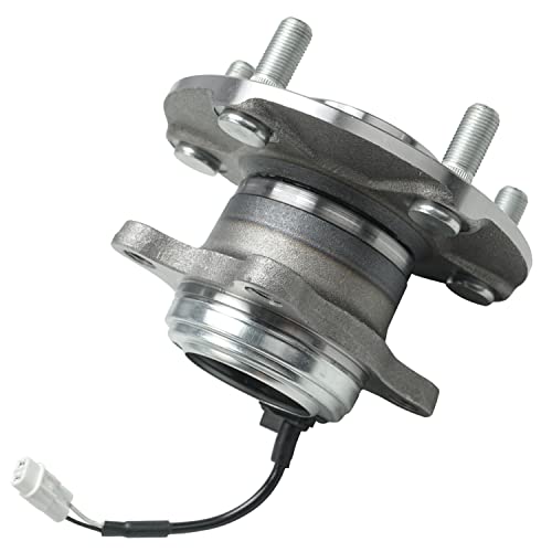 Detroit Axle - AWD Rear Driver & Passenger Side Complete Wheel Hub and Bearing Assembly Replacement for 2007-2013 Suzuki SX4-2pc Set - style: 512393 x2/Pair