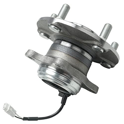 Detroit Axle - AWD Rear Driver & Passenger Side Complete Wheel Hub and Bearing Assembly Replacement for 2007-2013 Suzuki SX4-2pc Set - style: 512393 x2/Pair