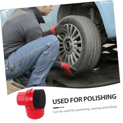 Amosfun Car Tire Shine Sponge Brush High Density Wax Applicator Pad Set for Auto Detailing Handheld Polishing Tool for Tire Cleaning