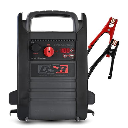 Schumacher Electric DSR ProSeries Car Battery Jump Starter - 2200 Peak Amp 12V Car Starter, Jump Box & Portable Power Station - Digital Display, Heavy-Duty Clamps - DSR165 - style: 12V 2200 Peak Amp