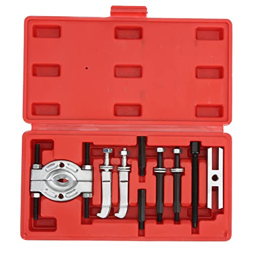 Bearing Puller Kit, Bearing Separator, Bearing Puller Set, 9pcs Bearing Separator Puller Set Portable Bearing Removal Tool Kit Metal Bearing Splitter