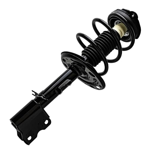 Detroit Axle - 2pc Front Struts for 2009 2010 2011 2012 2013 Nissan Murano, Complete Strut w/Coil Spring Assembly Replacement Quick Install Ready Struts Shocks - size: SR4280D_SR4281D/Pair