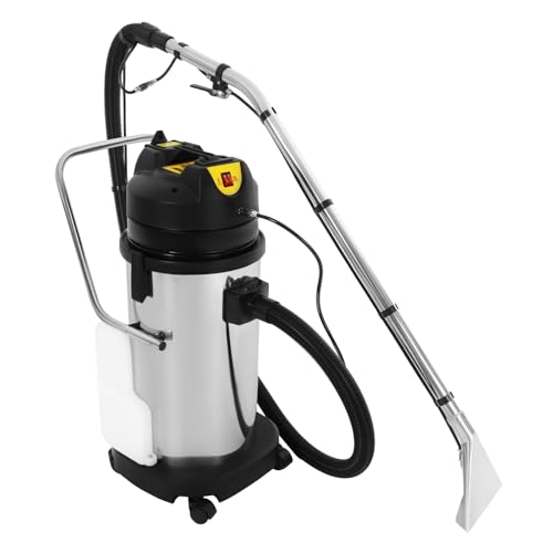 Commercial Carpet Cleaning Machine, 3-in-1 Extractor, 10.56Gal Upholstery Cleaner, Wet Dry Vacuum, 1000W Portable Spraying Floor Brush Cleaners for Car Detailing, Home, Hotel