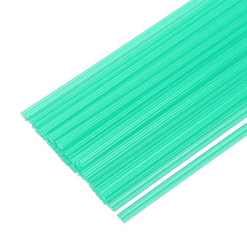 MECCANIXITY 30pcs 10 Inch Plastic Welding Rods PP Welding Strips Welder Rods for Car Bumper, Kayak Repair, Plastic Welder, Green - color: Green, size: 10 Inch