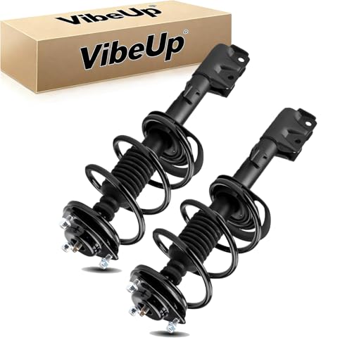 VibeUp Front Complete Struts Assembly w/Coil Spring Fit for 2007-2017 for Jeep Compass Patriot 2007-2012 for Dodge Caliber Shock Absorber Assembly Replace OE 172367 172368 - size: Front, style: for Dodge Caliber 2.0L L4 2007-2012