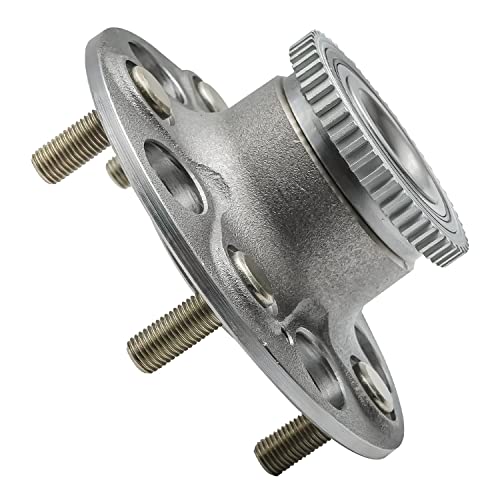 Detroit Axle - Pair Rear Wheel Bearing and Hubs Assembly for 1999-2003 Acura TL, 1998-2002 Honda Accord [V6 Models only - Rear DISC], 5 Lug w/ABS - style: 512179 x2/Pair