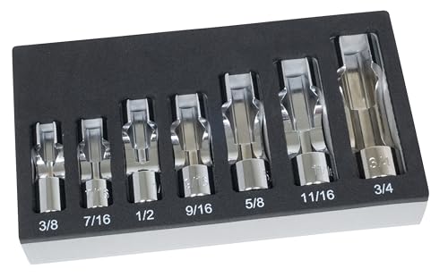 Lisle 13180 SAE Flare Nut Set