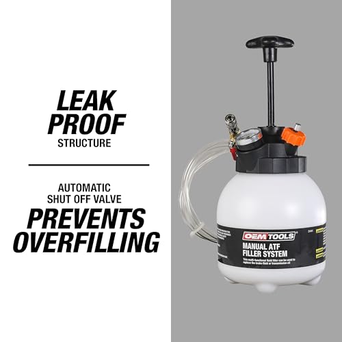 OEMTOOLS 24441 Transmission Fluid Pump, Manual Transmission Fluid Transfer Pump, 3-Liter Capacity Oil Pump Extractor, Oil Extractor for Sealed Transmissions, ATF Fluid Transfer Pump