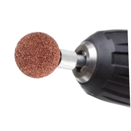 SOLUSTRE Tire Buffer Wheel for Quick and Efficient Car Tire Repair Small Abrasive Grinding Head with Linking Rod for Professional and DIY Mechanics - size: 6.00X2.50X2.50CM