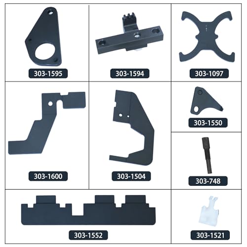 DPTOOL Camshaft Timing Tool Kit Cam and Crankshaft Alignment Locking Tool Compatible with Ford Volvo 1.5T 1.6T 2.0T 2.3T Ecoboost Jaguar Land Rover Evoque 2.0T 303-1552 303-1565 303-1097 303-748 - size: for Ford 1.5T 1.6T 2.0T 2.3T