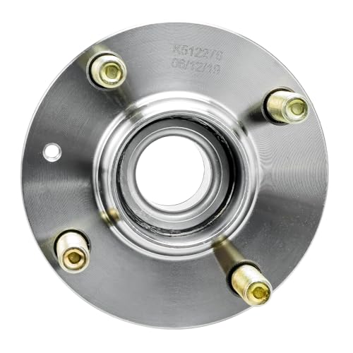 Detroit Axle - 2 Rear Wheel Bearing and Hubs Assembly with ABS Ring & 4-Lug for Mitsubishi Lancer 2002 2003 2004 2005 2006 2007 [ES] L4 2.0L Only - style: 512276 x2/Pair