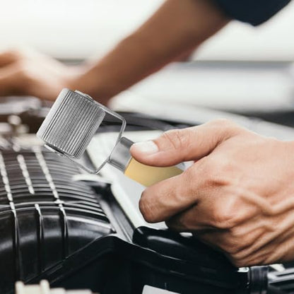 4pcs Tire Repair Tools Hand Roller Set with Smooth Rolling Action and Lightweight Wood and Iron Material for Effective Car Tire Patch Adhesion and Sound Deadening