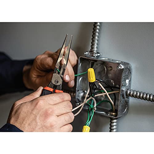 CRESCENT - Z2 Plier,6",Long Nose,Cushion Grip (Z6546CG)