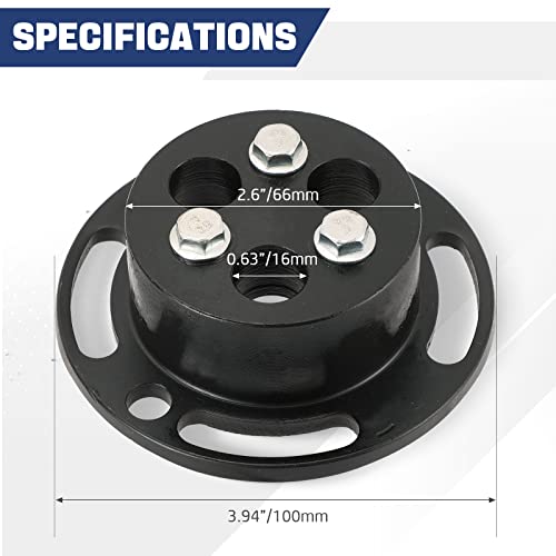 DASBET Water Pump Sprocket Retainer Holding Tool Full-Circle Timing Chain Kit Compatible with 2.2 2.4L GM Vauxhall Opel
