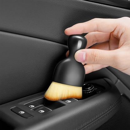 3 PCS Soft Car Interior Detailing Brush Set Dash Duster Tools Dust Removal Kit for Auto Truck SUV & RV Interior Cleaning