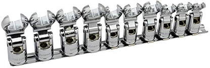 Dynamic 3/8" Drive Metric Flare Nut Socket Set (10 Piece), 10mm to 19mm
