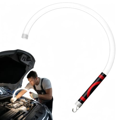 Flexible LED Flashlight Stick, 30" Bendable Mechanic Work Light Rechargeable High Lumen Professional Light 3 Lighting Modes Automotive Illumination Tool Car Repairs Inspections Tight Spaces