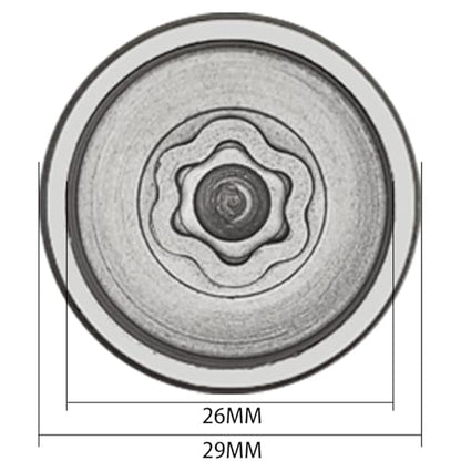 075 Wheel Locking Nut Key for BMW Mini, Socket (OD 29mm-ID 26mm) | Wheel Lock Nut Socket Adapter, Anti-Theft Lug Nut Removal Tool, Anti-Theft Screw Remover, Repair Tool, Tyre Fitting, garage - size: Socket 075