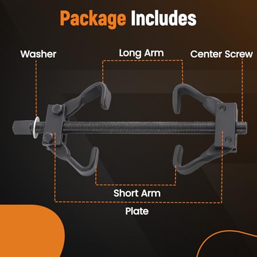 maXpeedingrods Coil Spring Compressor Tool Kit, Suspension Strut Remover Installer Tool Kit for Compress Remove and Install Vehicle Strut and Coil Springs - size: 3/4 inch