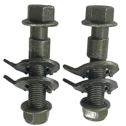 2pcs 16mm Adjustable Camber Correction Alignment Kit Fit Front Wheels Cam Bolts Compatible with Acadia Civic CR-V Element HR-V Odyssey Pilot