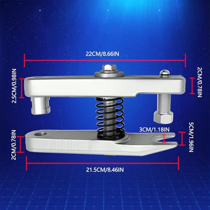 ZKTOOL Ball Joint Separator Puller Extractor Removal Tool Ball Puller for Land Rover Jaguar OEM JLR-204-793A - color: White