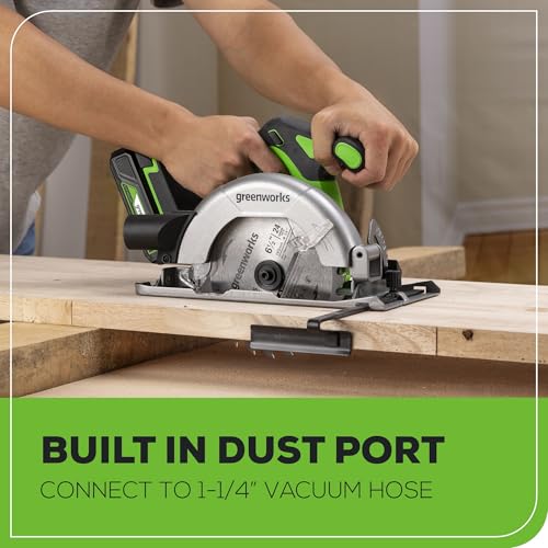 Greenworks 24V 5pcs Brushless Power Tool Combo kit: 310 in. -lbs Drill Driver, 1950 In. Ibs Impact Driver, Reciprocating Saw, Circular Saw, Flashlight With 3×2Ah Batteries & 2×Fast Charger - size: 5PCS Combo Kits