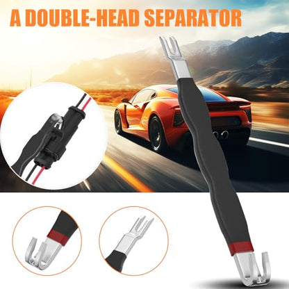 Electrical Disconnect Pliers 37960, 37980 Electrical Connector Pliers for Cars, Fuel Line Petrol Clip Pipe Plier, Compatible with Car Electrical Systems & Push Tab Style Plugs(3-Piece Set) - color: 3 Pcs Set